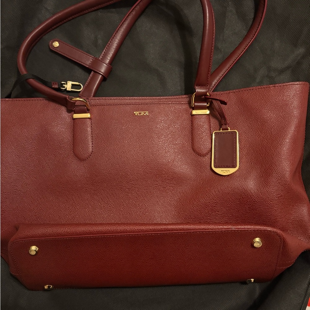Tumi Women's Rich Burgundy Tote